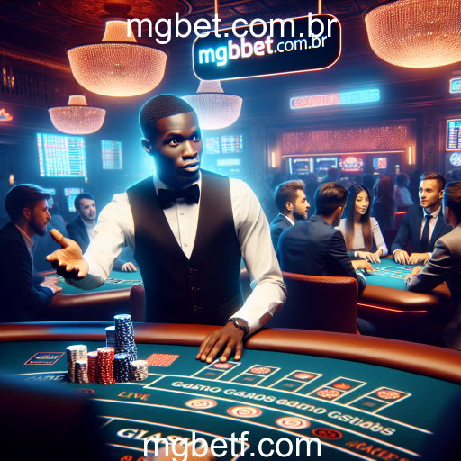 Experiência Imersiva do Cassino Ao Vivo no mgbet.com.br